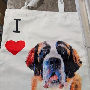 Saint Bernard Tote Bag
